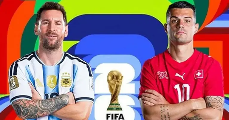 মেসি ও সুইজারল্যান্ডের অধিনায়ক গ্রানিত জাকার